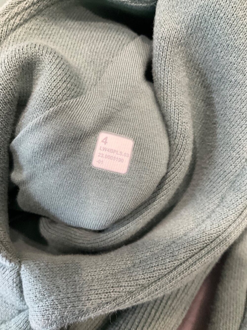 Lululemon size 4 Scuba Full-Zip Hoodie Medium Forest - Picture 7 of 8